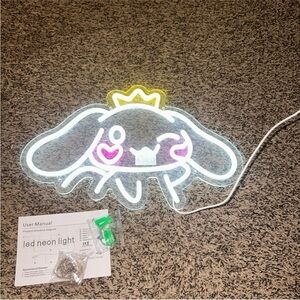 Cinnamoroll Light with Yellow Crown